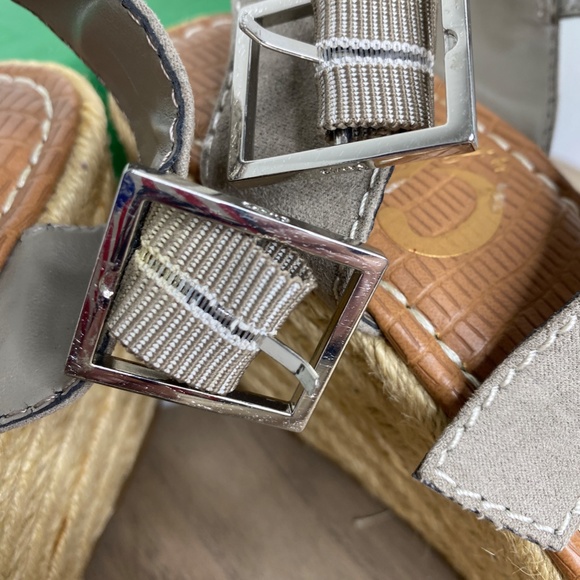 Circus by Sam Edelman Delilah Espadrille Wedge Sandal US/7M Putty - Picture 9 of 16